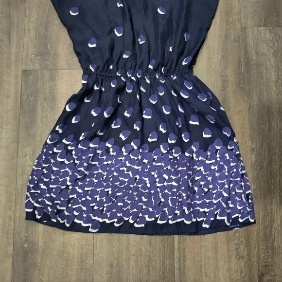 Urban Outfitters Cooperative Navy Printed Dress - Picture 4 of 5